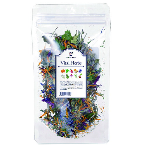 豊受ハーブティー　バイタルハーブ　15g【天然ハーブ】【お風呂用】【食用ハーブ】【出荷地が同一＆同一商品で複数個ご注文の場合、1個口送料にします】