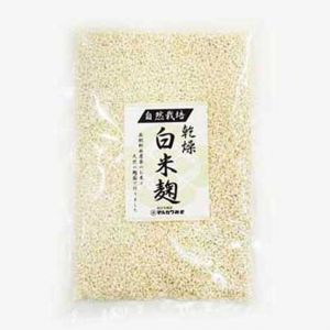 【出荷地が同一商品で複数個ご注文の場合、1個口送料にします】【身体に優しい】【自然の恵み・健康に！！】自然栽培の白米麹（乾燥タイプ）３００ｇ
