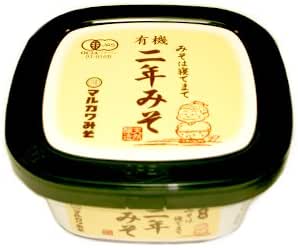 【身体に優しい】【自然の恵み・健康に！！】【八丁味噌に近い味わい】有機みそ　二年みそ４００ｇ